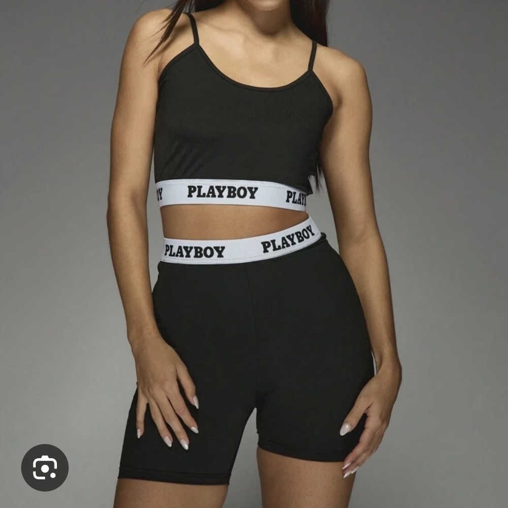 Playboy MisGuided Black Two-Piece Set